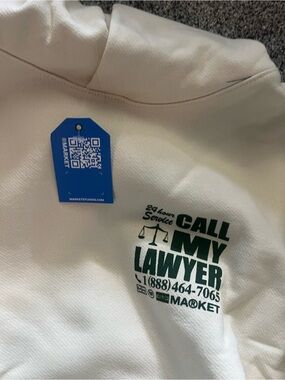Cream 'Call My Lawyer' Graphic hoodie